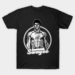 Patrick Swayze // 90s Retro Original Fan Art T-Shirt